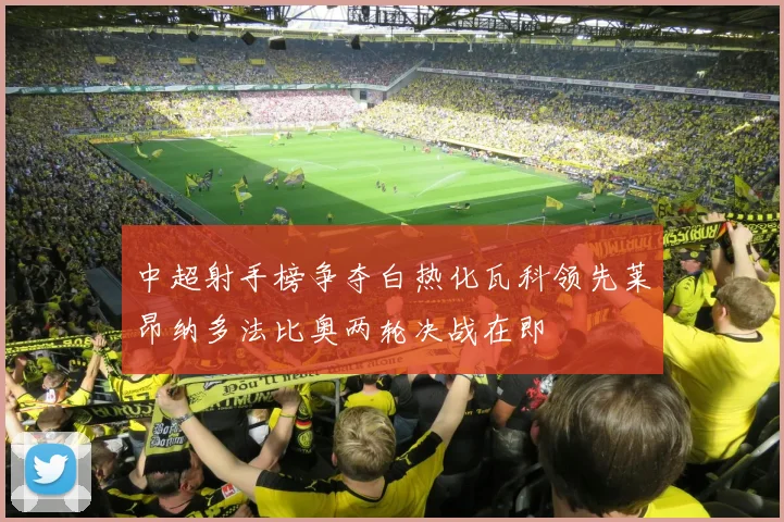 中超射手榜争夺白热化瓦科领先莱昂纳多法比奥两轮决战在即